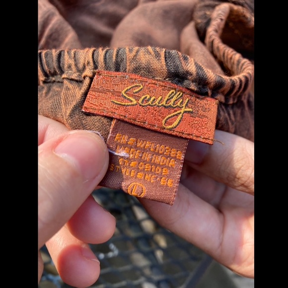 Scully Embroidered Brown Fairy Grunge Fairycore Witchy Whimsygoth Boho Top - Picture 9 of 9